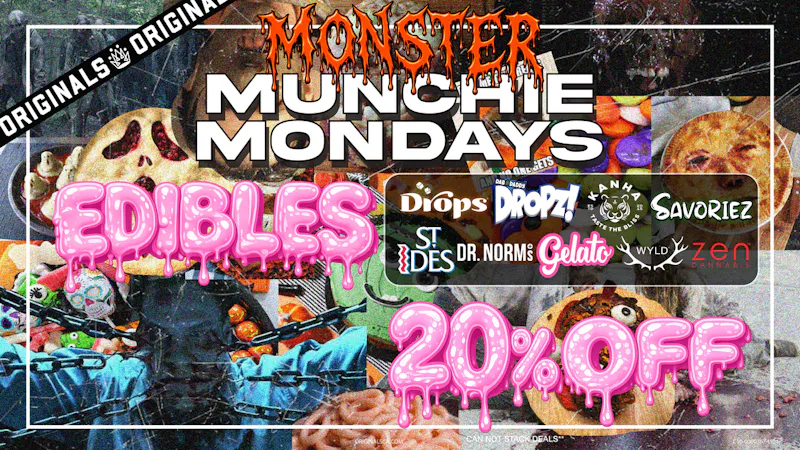 Originals Factory & Weed Shop MONSTER-MUNCHIE MONDAYS