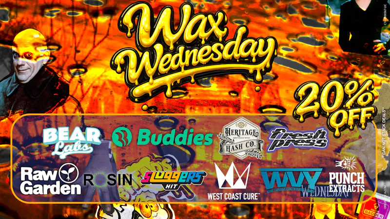 Originals Factory & Weed Shop WAX WEDNESDAY DEAL