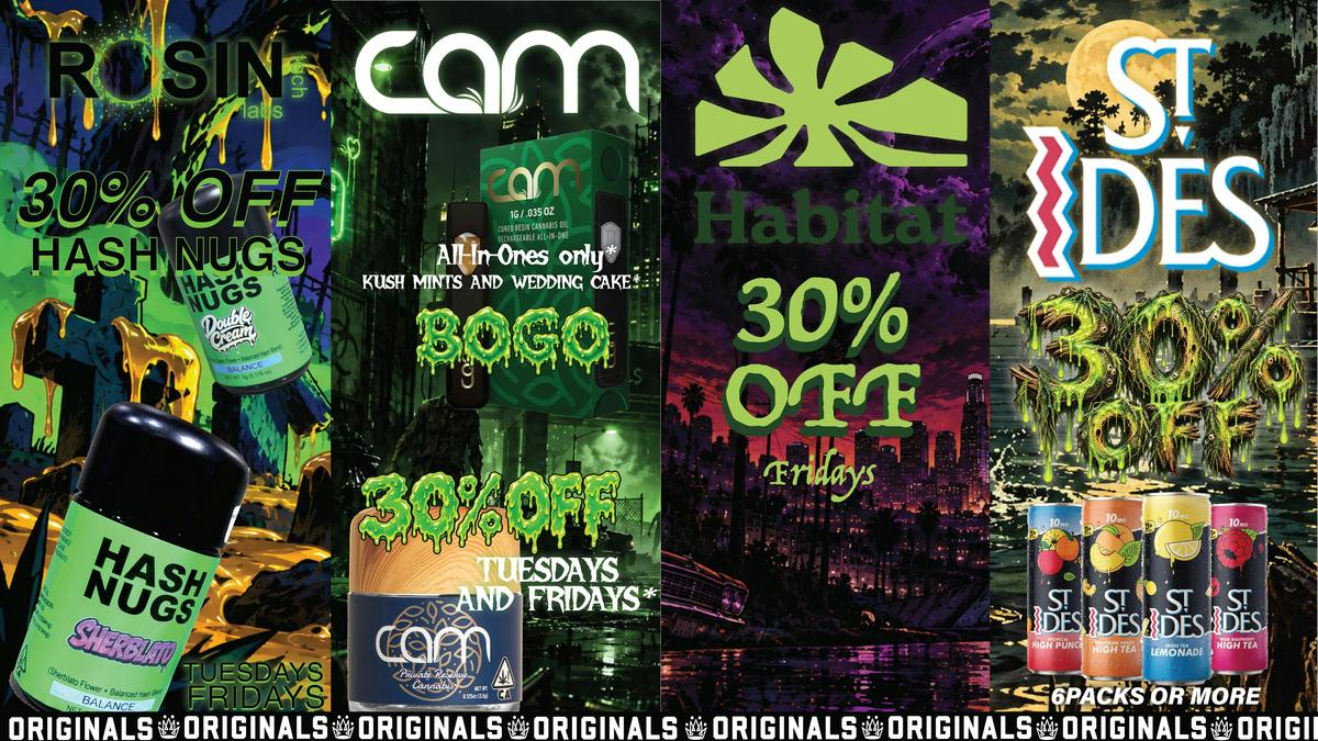 Originals Factory & Weed Shop SPOOK-TOBER KICK-OFF