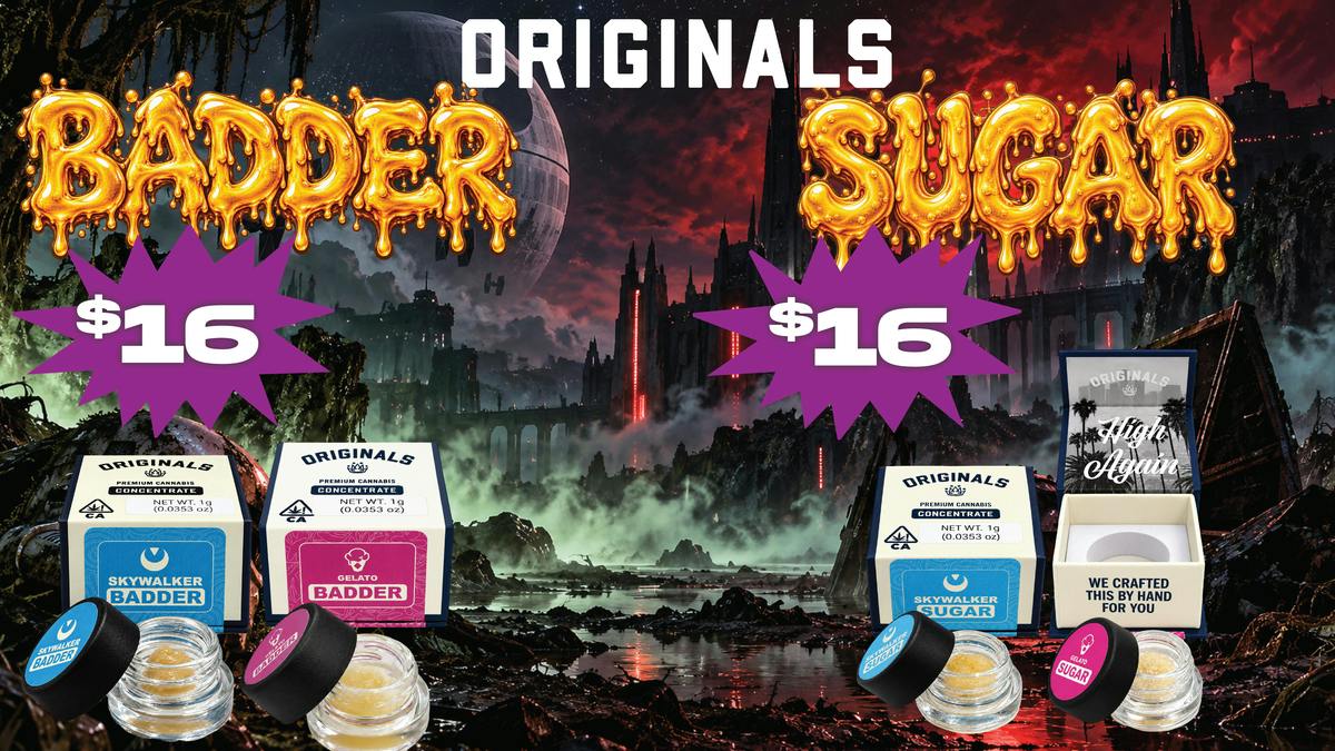 Originals Factory & Weed Shop ORIGINALS BADDER AND SUGAR