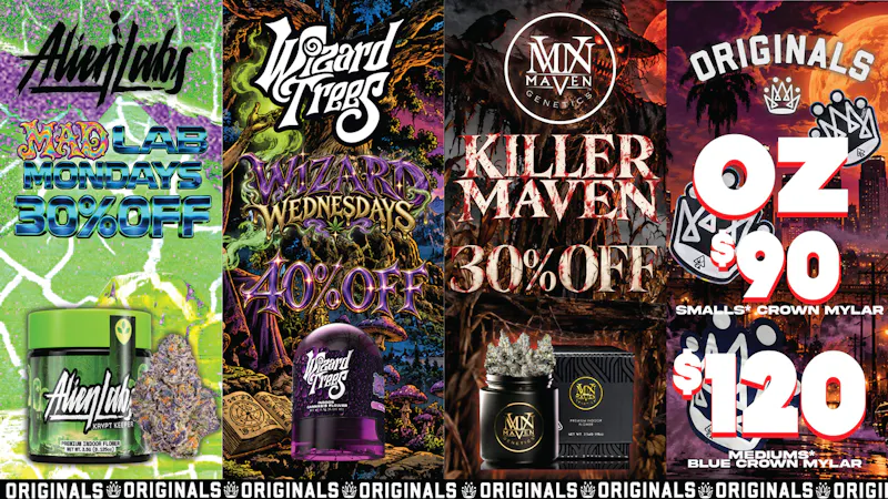 Originals Factory & Weed Shop STRAINS FROM THE CRYPT