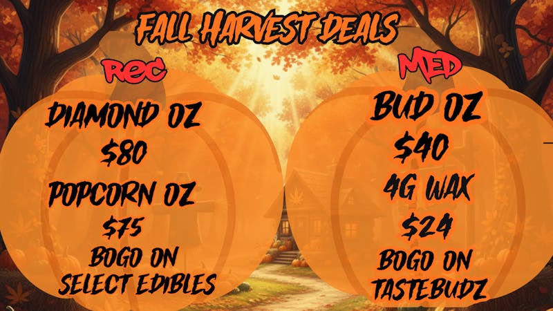 CREAM Fall Harvest Deals @ C.R.E.A.M