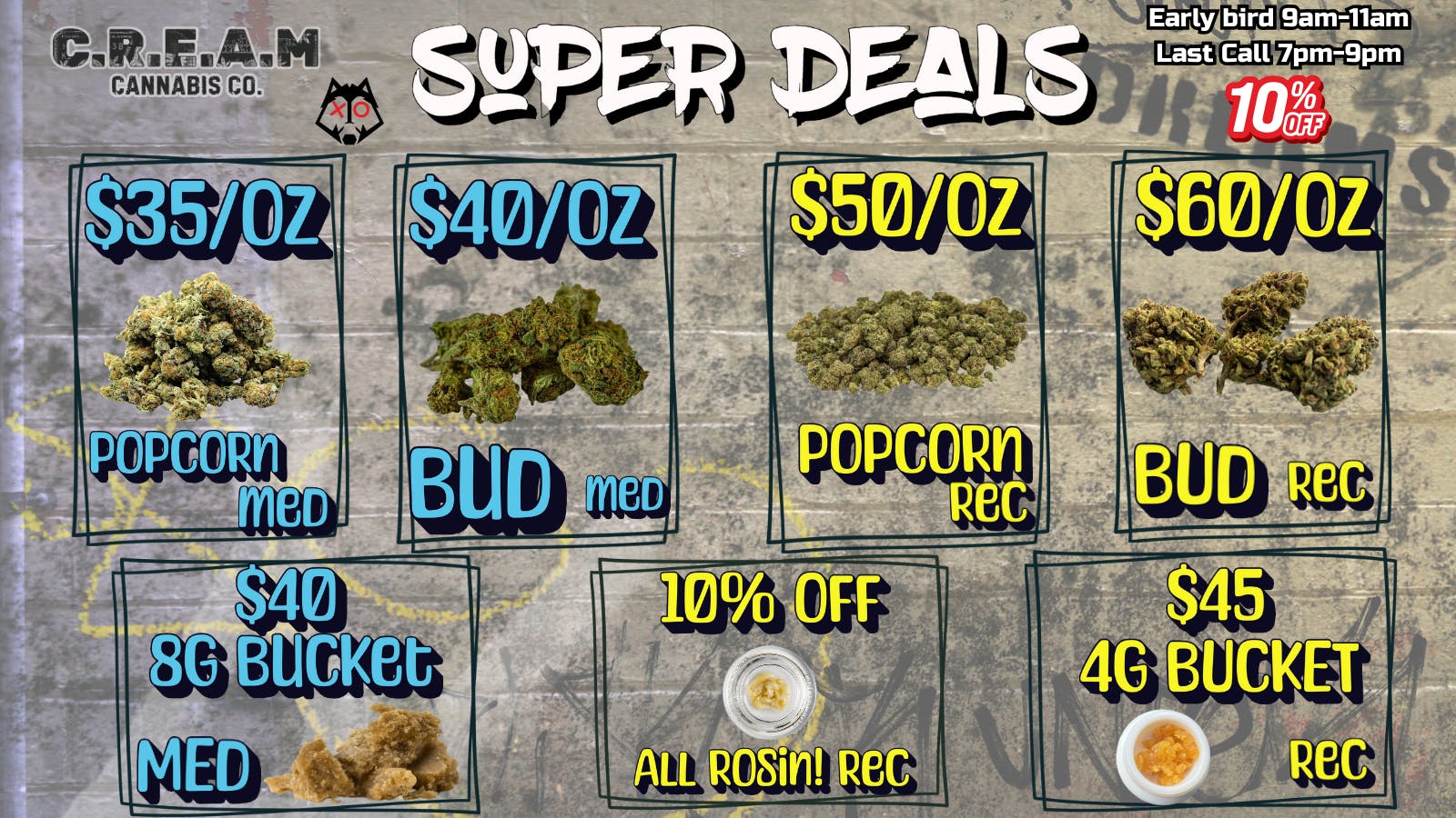 CREAM Super Deals @ C.R.E.A.M