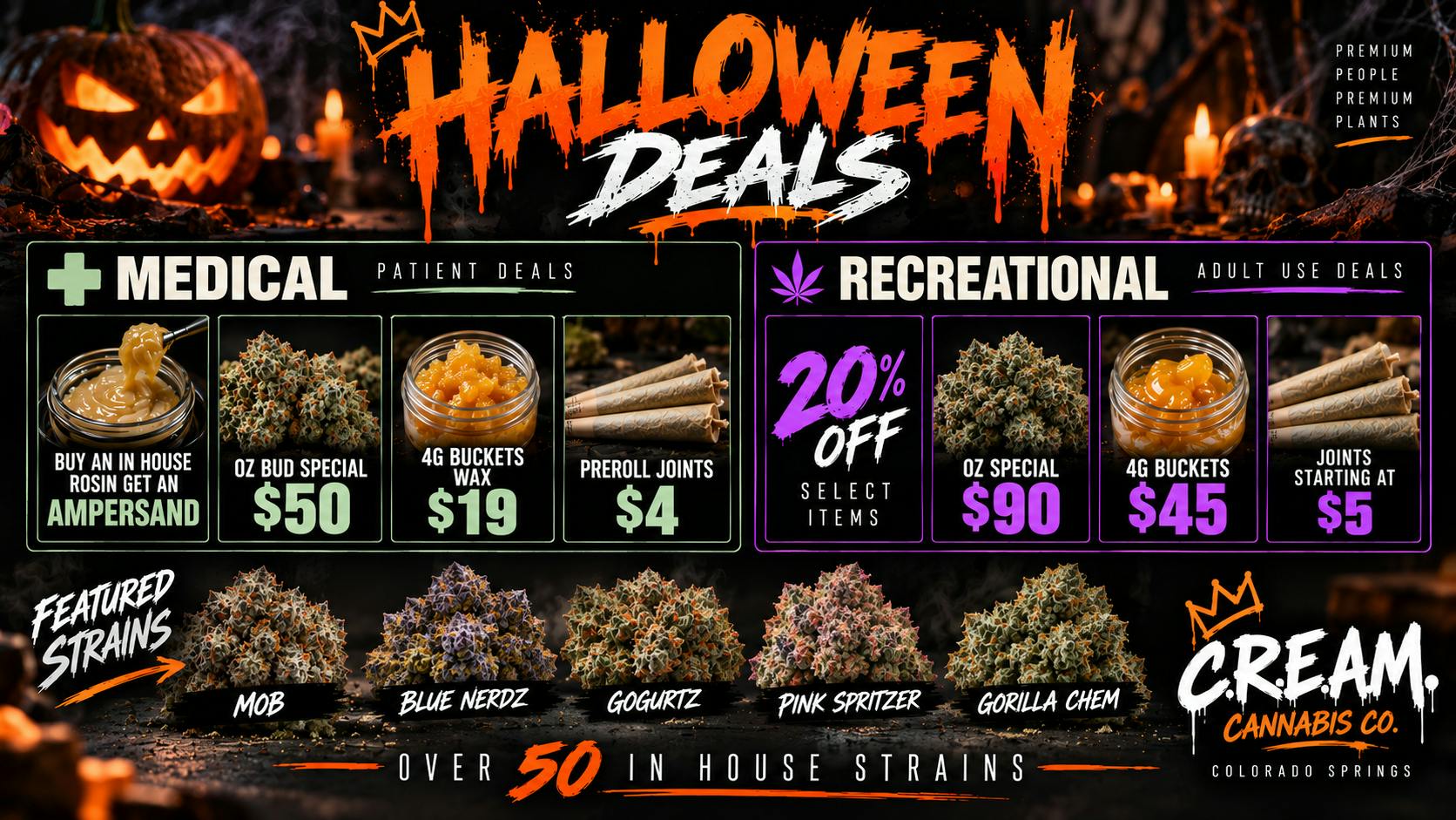 CREAM Halloween Deals @ C.R.E.AM