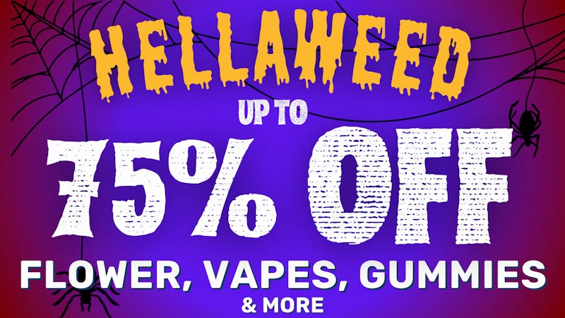 Smokeland Weed Delivery 🎃 75% OFF Sitewide Hellaweed Sale 👻