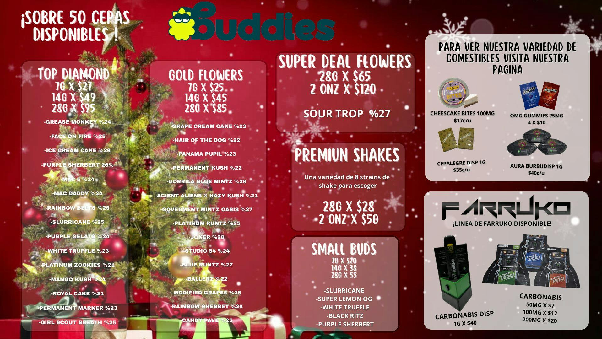 Buddies 🎄🎄🎄LLEGO LA NAVIDAD A BUDDIES🎄🎄🎄