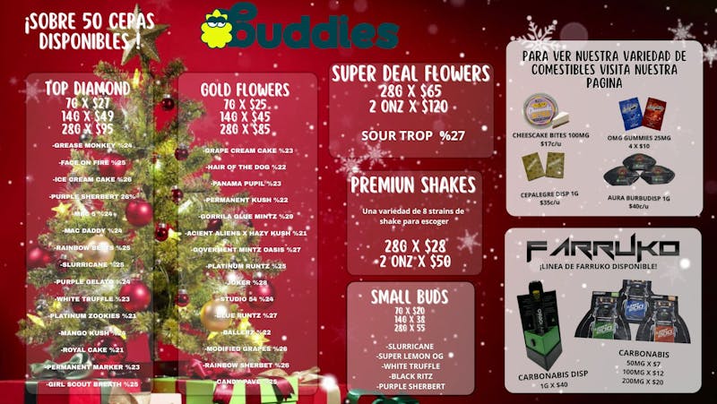 Buddies 🎄🎄🎄LLEGO LA NAVIDAD A BUDDIES🎄🎄🎄