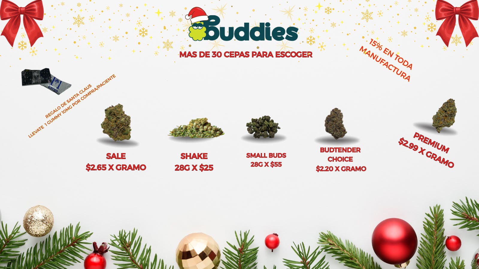 Buddies 🎄🎄🎄LLEGO LA NAVIDAD A BUDDIES🎄🎄🎄