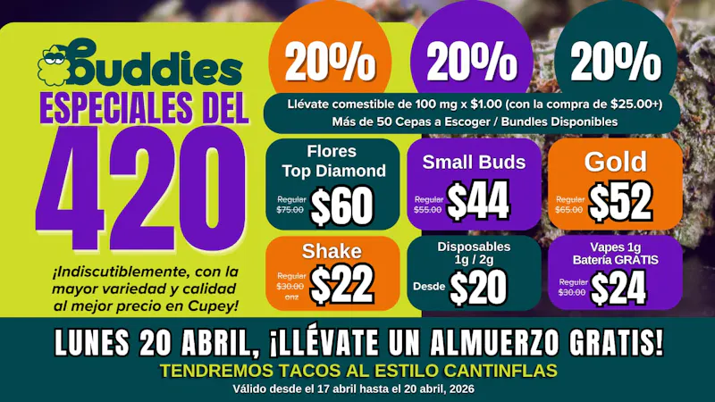 Buddies HAPPY 420 DAY!!