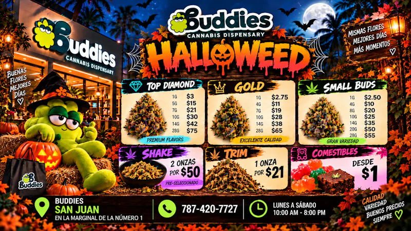Buddies 🎃👻 ¡EN BUDDIES LA TEMPORADA SPOOKY SE VIVE MEJOR