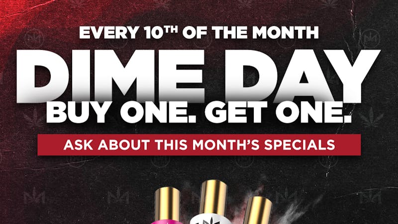 Pettals Attleboro Dime Day Deal: Buy 1, Get 1 2g Vapes – Today