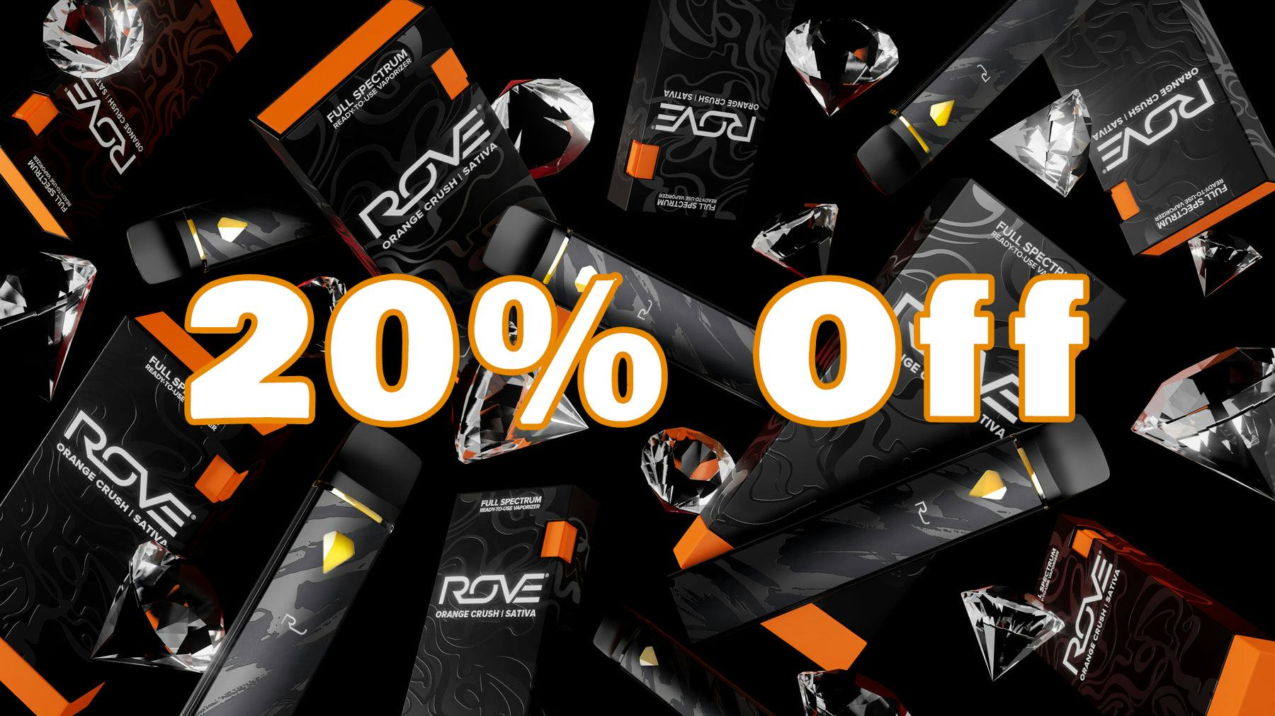 Bleu Leaf Delivery - East Harlem / Spanish Harlem 20% Off ALL Rove Mini Bars!