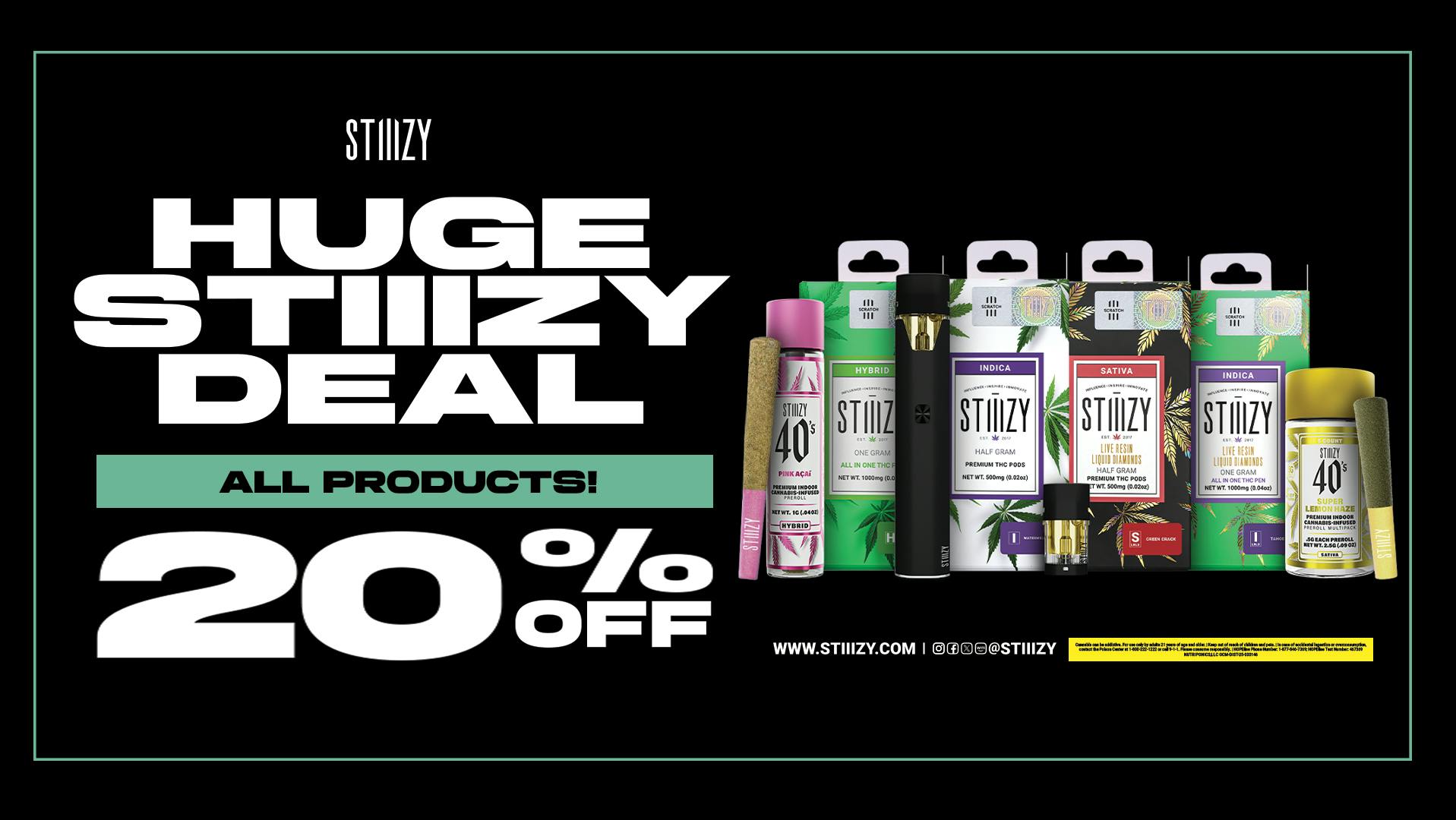 Bleu Leaf Delivery - East Harlem / Spanish Harlem All STIIIZY 20% OFF!