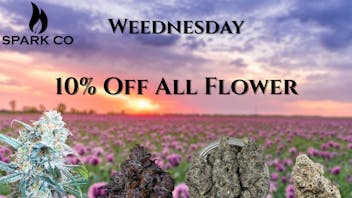 Spark Co 10% Off All Flower In Store!