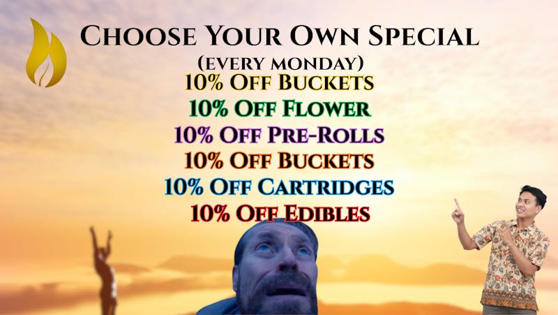 Spark Co Choose Your Own Monday Special!