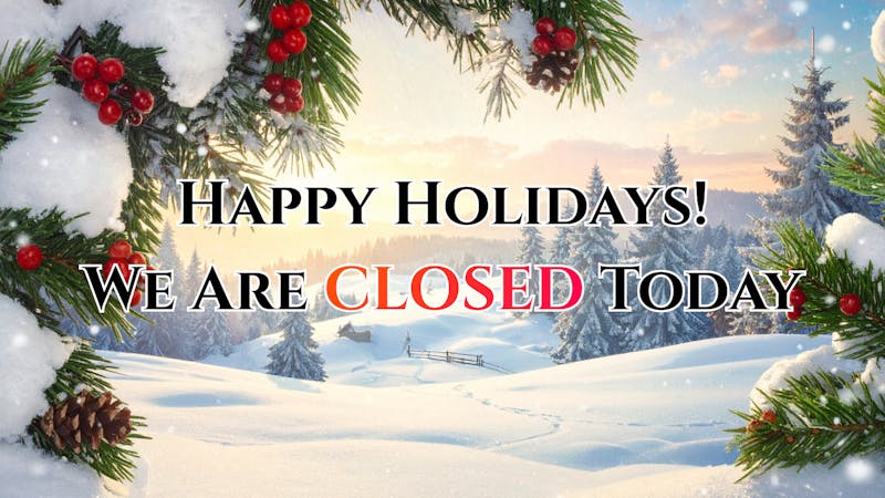 Spark Co CLOSED For The Holiday