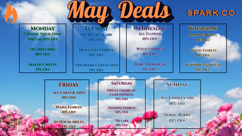 Spark Co May Deals, Dank Feels