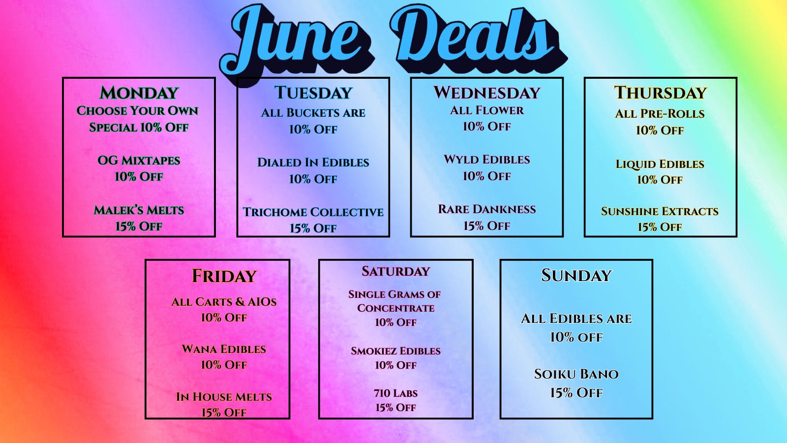Spark Co June Deals Are Here For The Summer!