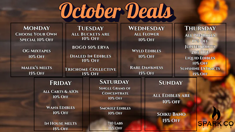 Spark Co 👻Boo-tiful Deals At Your Favorite Shop! 🎃