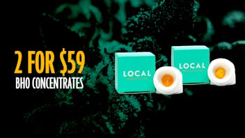 Local Cannabis Company Local 2 for $59 1g BHO concentrates
