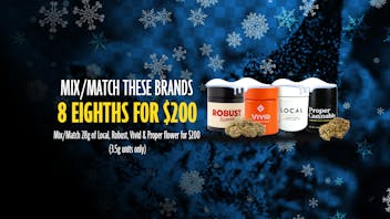 Local Cannabis Company Mix and Match 8 Eighths