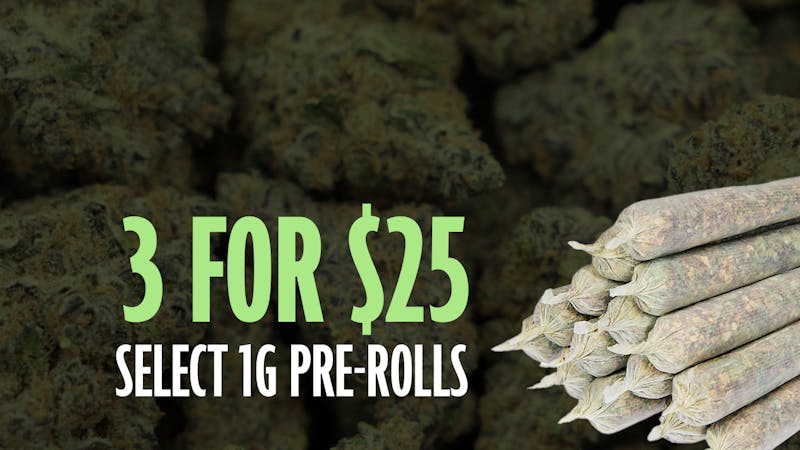 Local Cannabis Company 3 for $25 Select 1g Pre-Rolls