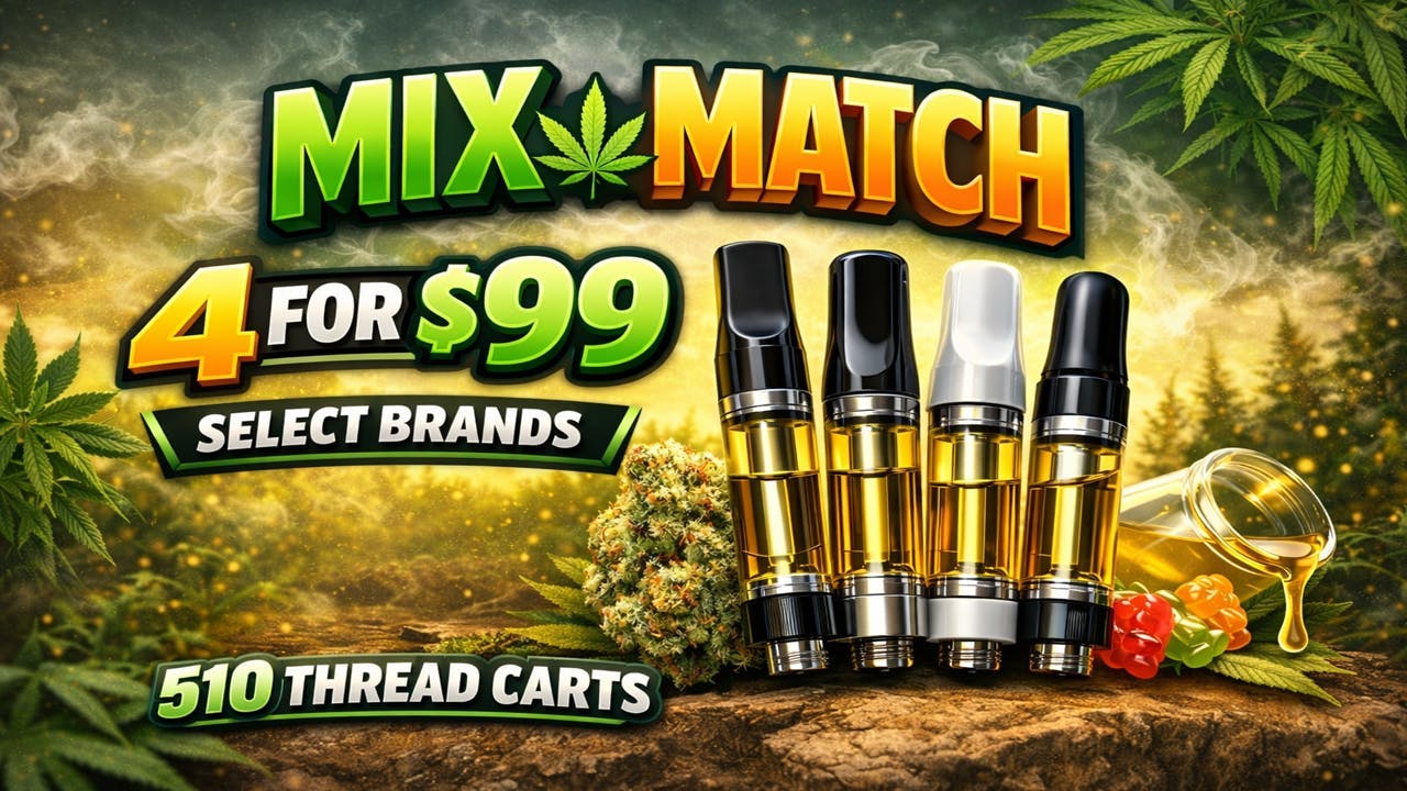 Local Cannabis Company 4 for $99 510 Vapes