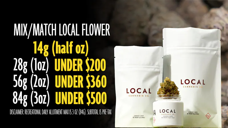 Local Cannabis Company Bulk Buy and Save More!