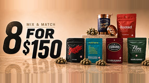 Local Cannabis Company Mix & Match 8 for $150