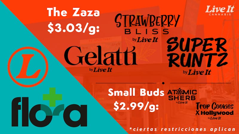 FLORA GRAMOS A TRES!!!