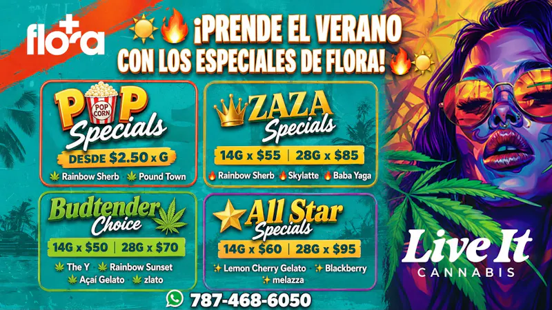 FLORA $2.50 x GRAMO? 🔥LO TENEMOS🔥