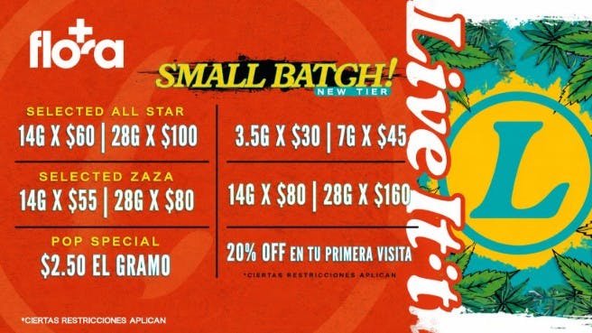 FLORA 🔥ONZAS DE ZAZA A $80🔥empieza el finde con FLORA
