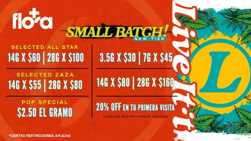 FLORA 🔥ONZAS DE ZAZA A $80🔥empieza el finde con FLORA