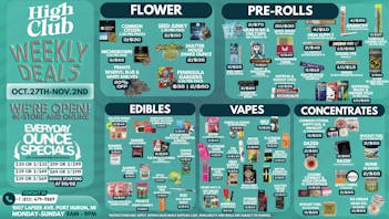 High Club Port Huron Treat Yourself — No Tricks 🍬