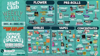 High Club Port Huron Snow Day Essentials - Spend $100 and Get $25 OFF!❄