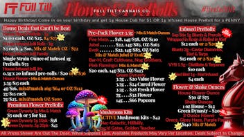 Full Tilt Cannabis Co - Miami $140 3 Ounces of Flower