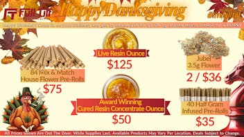 Full Tilt Cannabis Co - Miami $125 Live Resin Ounce