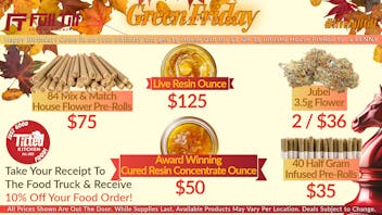 Full Tilt Cannabis Co - Miami $125 Live Resin Ounce