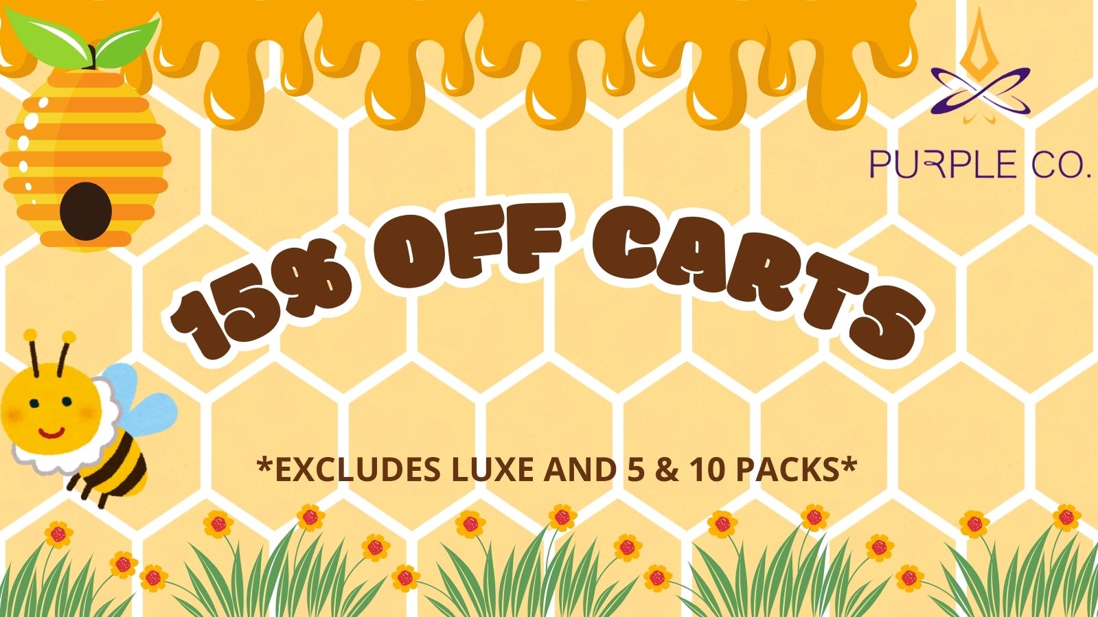 Purple Co Congress 15% OFF CARTRIDGES ALL DAY!!