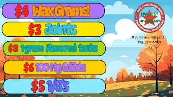 Harvest Dispensary November Deals!