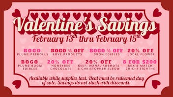 Riverside Wellness Valentine's Savings 2/13-2/15
