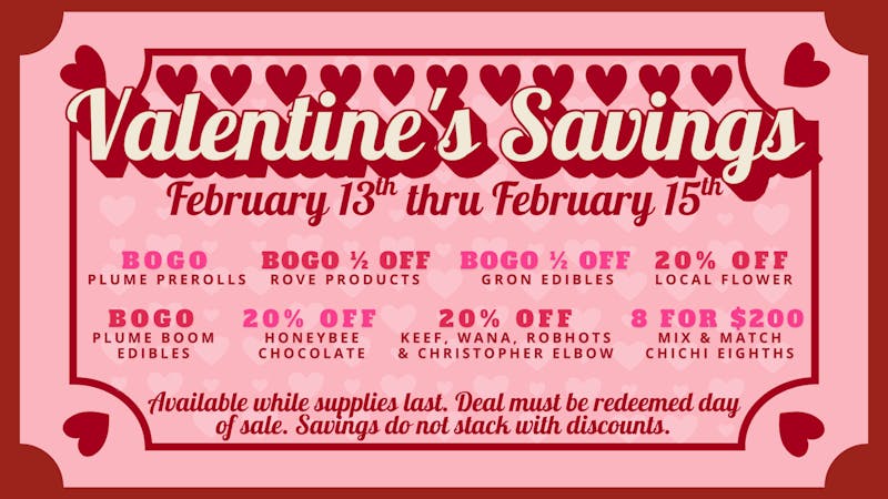 Riverside Wellness Valentine's Savings 2/13-2/15