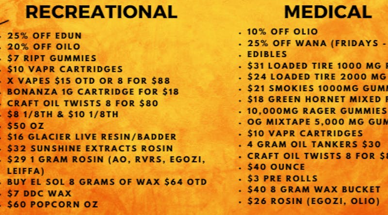 Spark Dispensary Spooky Season Deals are Here!