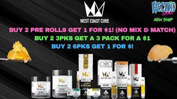ELECTRIC AVENUE West Coast Cure!! Blowout!!