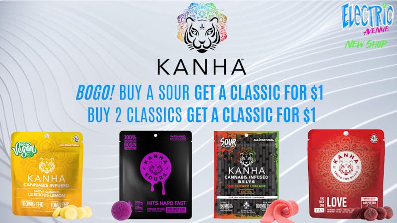 ELECTRIC AVENUE Kanha B2G1 for $1