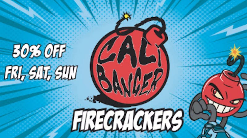 Off The Charts - Bell Gardens - NOW OPEN!! Firecracker by Cali Banger 30% OFF