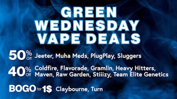 The Artist Tree Cannabis Dispensary and Weed Delivery Laguna Beach GREEN WEDNESDAY VAPE DEALS!!!