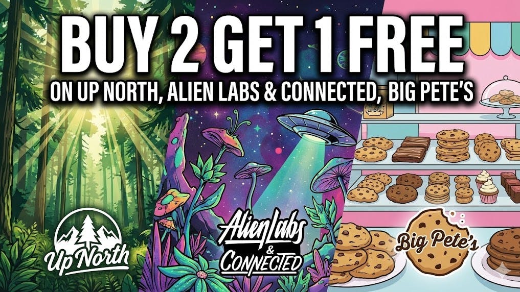 Mammoth Roots B2G1!! ALIEN LABS/ UP NORTH/ CONNECTED/ BIG PETES!