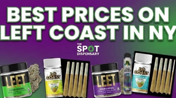 The Spot Dispensary LEFT COAST!! EXCLUSIVELY AT THE SPOT!!
