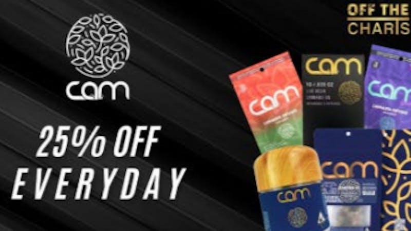 Off the Charts - Long Beach 25% Off Cam Everyday